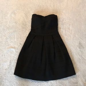 Express black strapless Dress